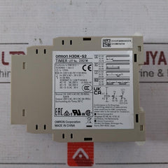Omron H3Dk-s2 Solid-state Timer 250V Ac 30V Dc 5A 0.1S-1200H 50/60Hz 6.6Va