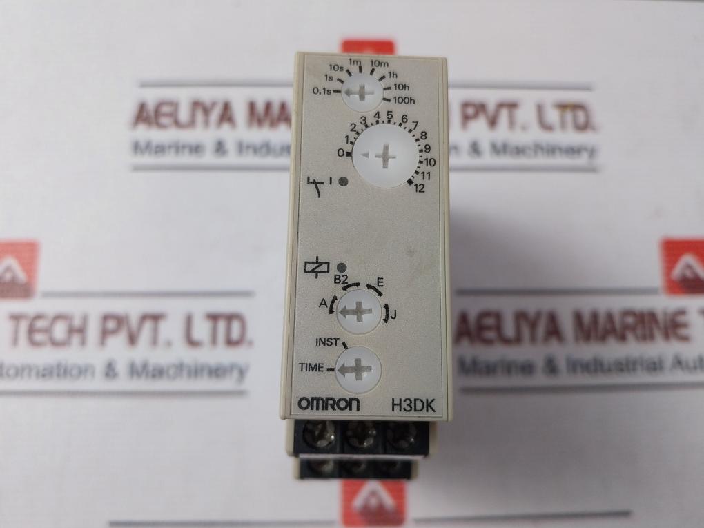 Omron H3Dk-s2 Timer 24-240V Ac/Dc 50/60Hz 5A