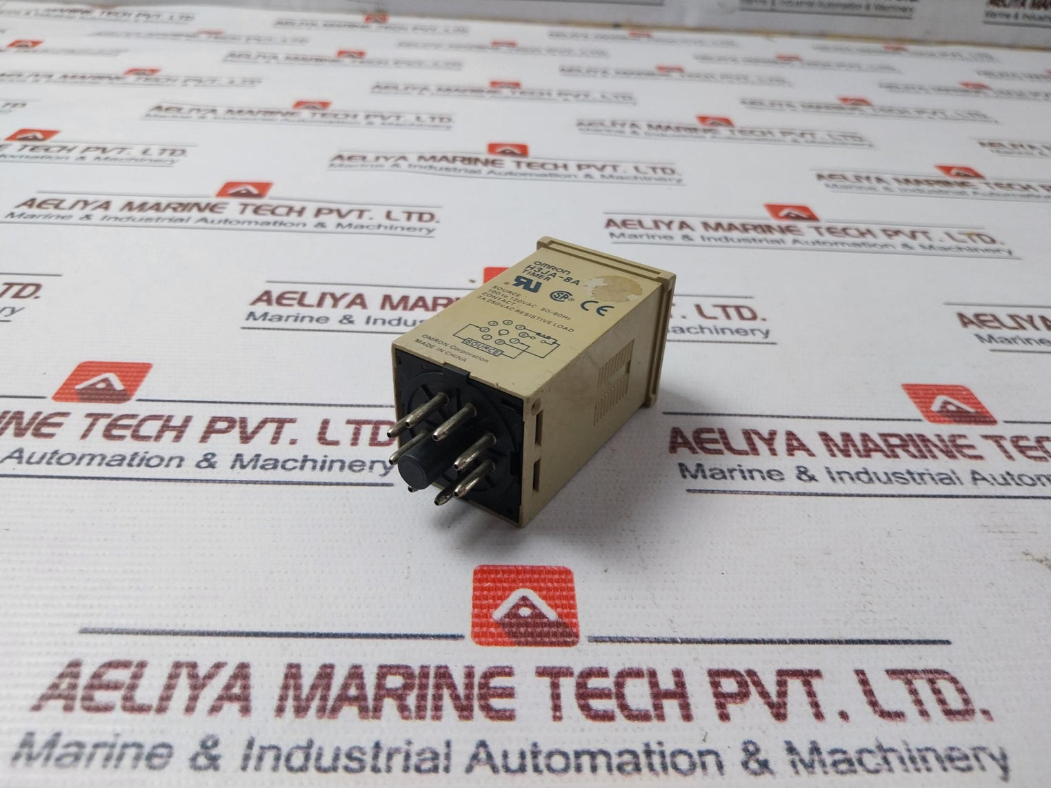 Omron H3Ja-8A Timer 7A 100 To 120Vac 50/60Hz