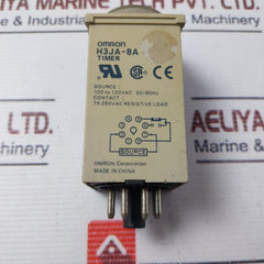 Omron H3Ja-8A Timer 7A 100 To 120Vac 50/60Hz