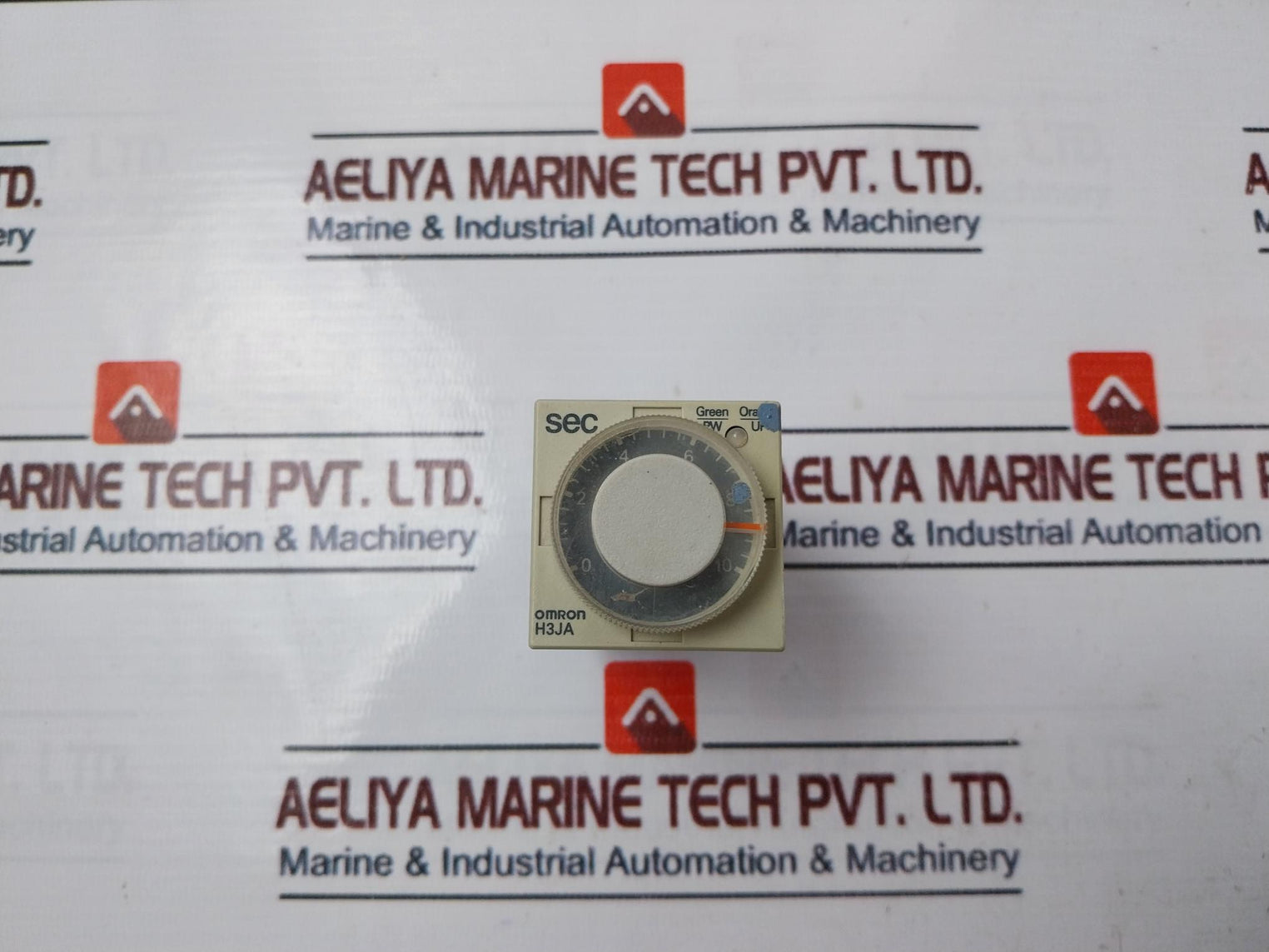 Omron H3Ja-8C Timer 0-10 Sec 100 To 120 Vac 50/60Hz