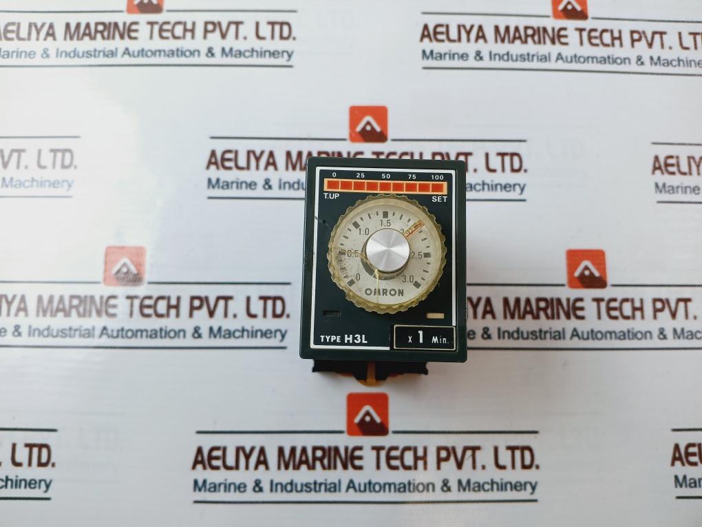 Omron H3L Solid State Timer With Base – Aeliya Marine Tech
