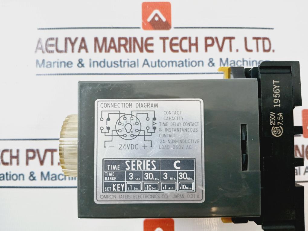 Omron H3L Solid State Timer With Base