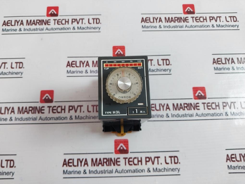 Omron H3L Solid State Timer With Base Series B – Aeliya Marine Tech