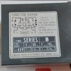 Omron H3L Solid State Timer With Base Series B