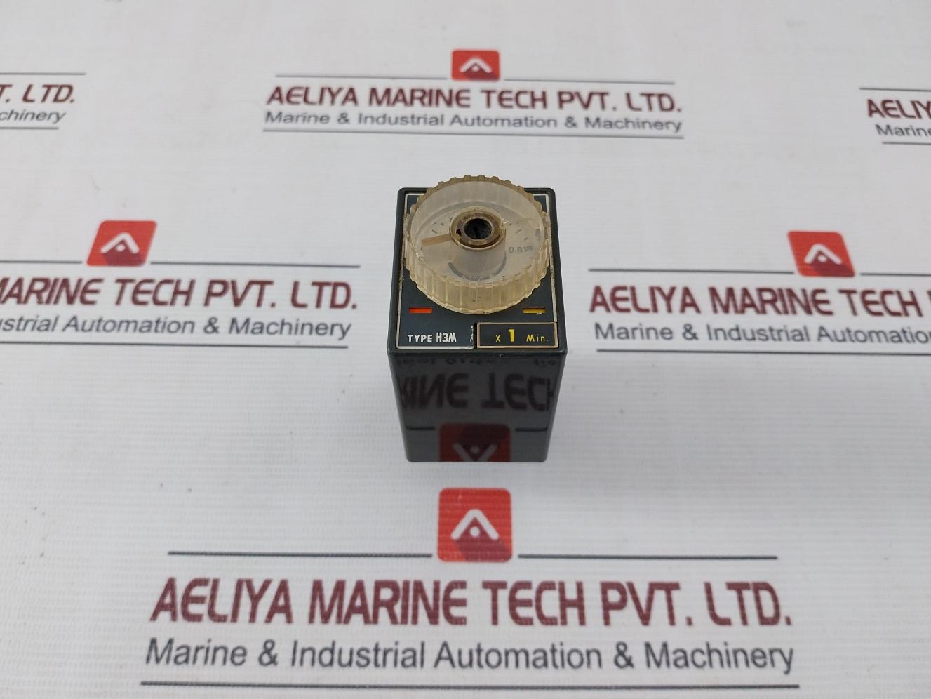 Omron H3M Solid State Timer 0-1.0 X 1 Min Time Series: D 200/220Vac 3A