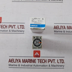 Omron H3Y-2-c Din Rail Mount Timer Relay 110Vac Gb14048.5 50/60Hz Oqs7Tkgh