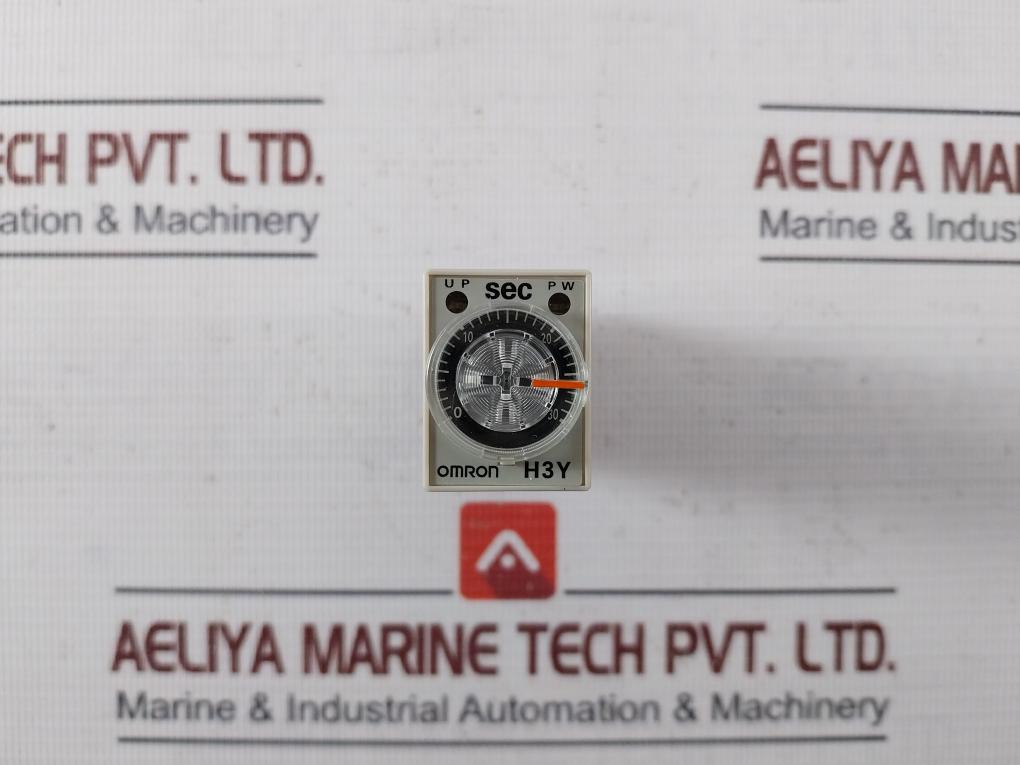 Omron H3Y-2-c Din Rail Mount Timer Relay 110Vac Gb14048.5 50/60Hz Oqs7Tkgh