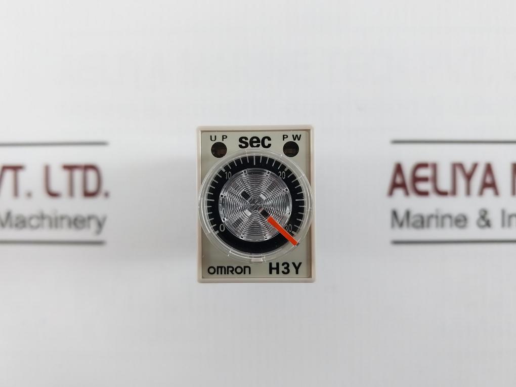 Omron H3Y-2 H3Y Series 8 Pin Solid-state Timer Module Ac 100–120V 50/60Hz