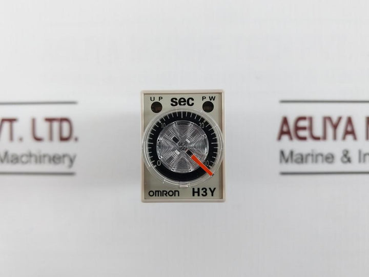Omron H3Y-2 H3Y Series 8 Pin Solid-state Timer Module Ac 100–120V 50/60Hz