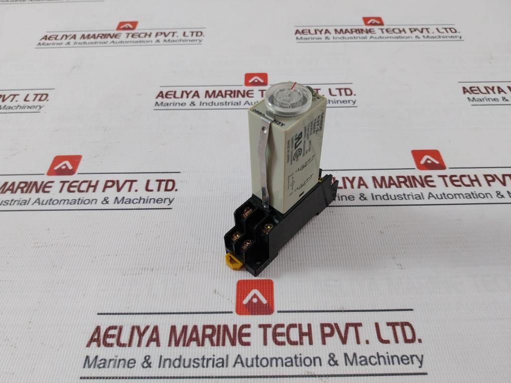 Omron H3y-2 Solid State Timer 0-60 Sec Ac110v 5a 250vac 7a Pyf08a
