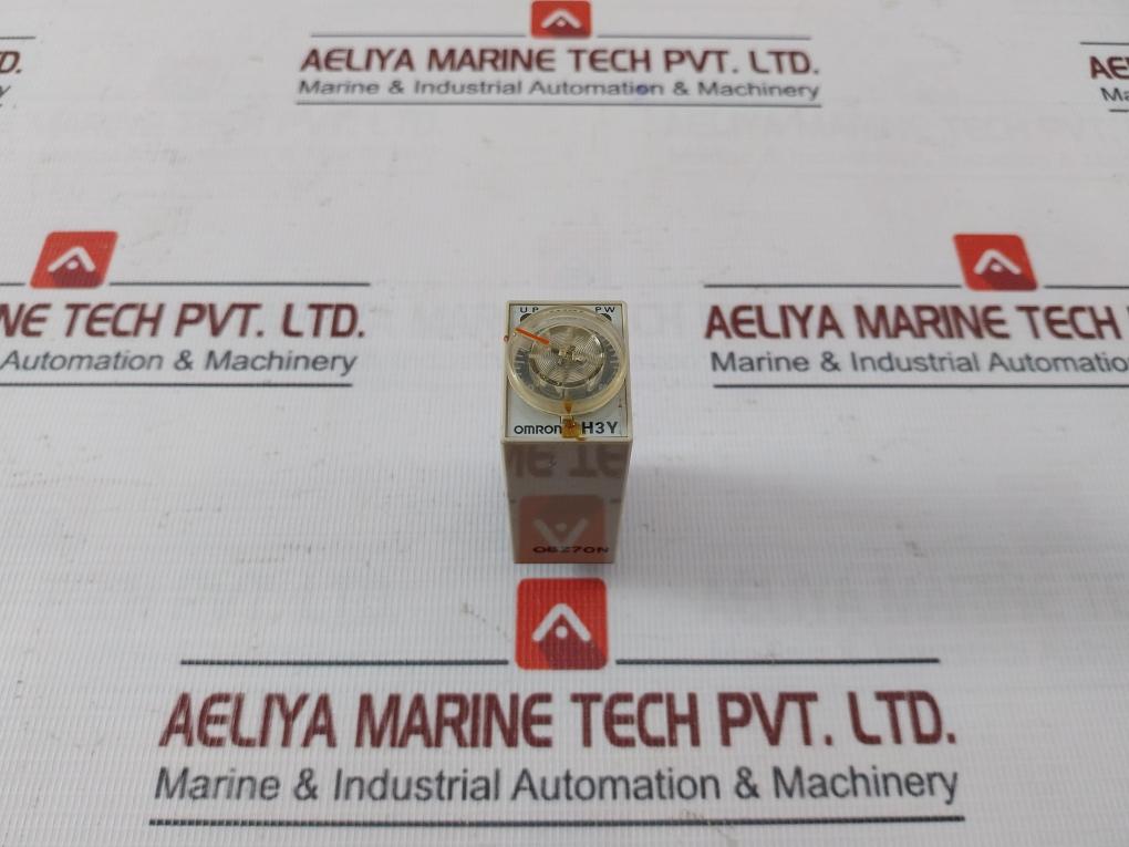 Omron H3Y-2 Timer 0-60 Min Ac24V 50/60Hz Ac250V, Dc30V 5A