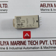 Omron H3Y-2 Timer 110Vac 5A 0-5 Min 250Vac 18Y40N