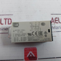 Omron H3y-2 Timer Relay With Base Gb14048.5