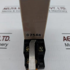 Omron H3Y-2 Timer Relay With Base 200Vac 5A 220Vac 0-5 Min 0754N 2084Y7