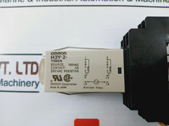 Omron H3Y-2 Timer With Base 0-60 Min 100Vac