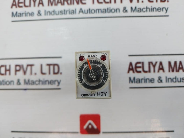 Omron H3Y-2 Timer With Base 0-60 Sec