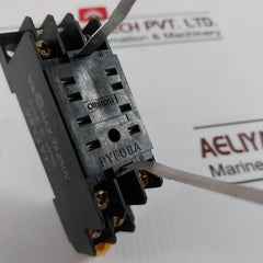 Omron H3y-2 Timer With Base Ac200-230v 50/60hz Ac250v, Dc30v 5a 0-60 Sec 2.5kv/2