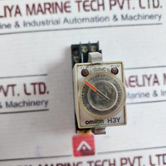 Omron H3Y-2 Timer With Socket 0-30 Sec