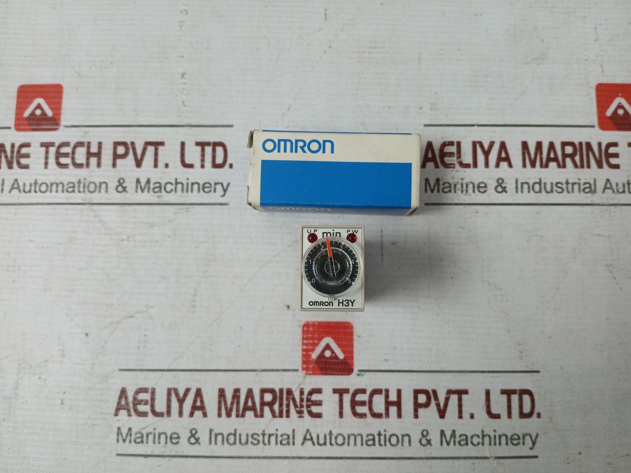 Omron H3Y-4-7 Delay Timer Relay 24Vdc 5M 3A