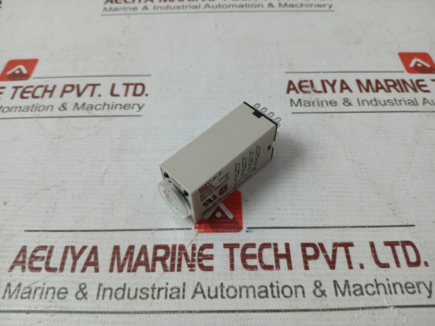 Omron H3Y-4-7 Delay Timer Relay 24Vdc 5M 3A