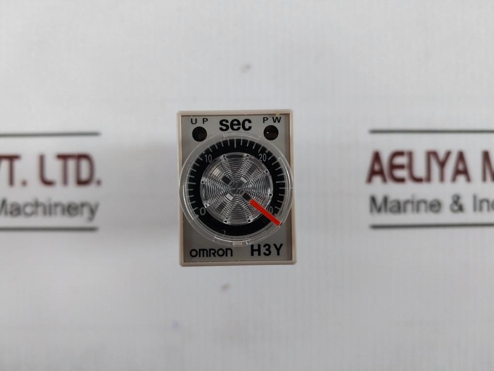 Omron H3Y-4-c Solid-state Timer Power On-delay 24Vdc Ac250V Dc30V 3A Gb14048.5