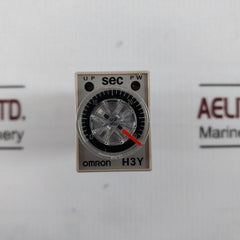Omron H3Y-4-c Solid-state Timer Power On-delay 24Vdc Ac250V Dc30V 3A Gb14048.5