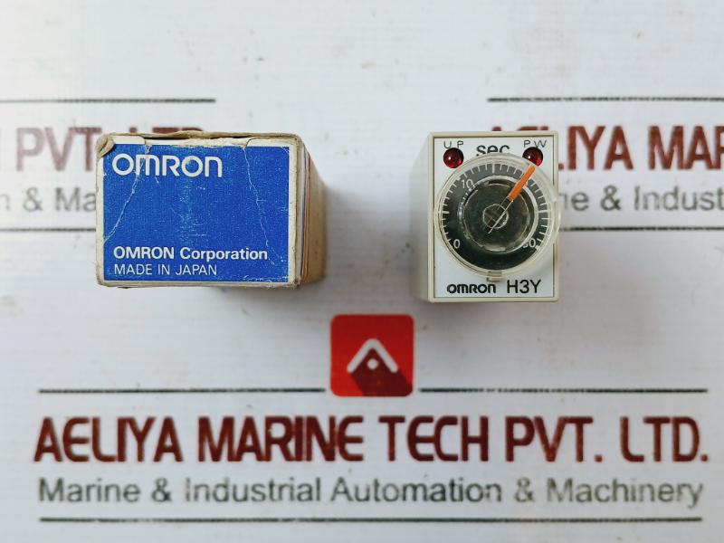 Omron H3Y-4 Solid State Timer 0-30 Sec 528200-0004 24Vdc