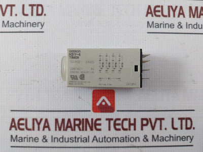 Omron H3Y-4 Timer 0-30 Sec 24Vdc 3A 250Vac 04Y8M