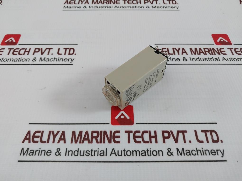 Omron H3Y-4 Timer 110Vac 3A 250Vac 0-30 Sec 07X40N