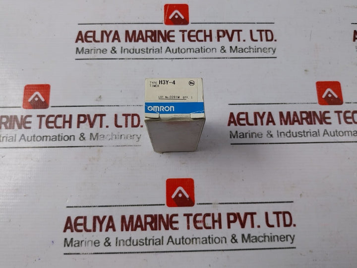 Omron H3Y-4 Timer Module 24Vdc 3A 250Va, 4 547648 115766