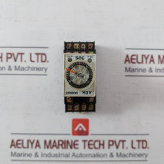 Omron H3Y-4 Timer Module With Base 0-30 Sec 24Vdc 3A 09780N Kh-rs-14