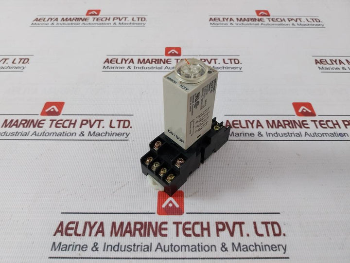 Omron H3Y-4 Timer Module With Base 0-30 Sec 24Vdc 3A 09780N Kh-rs-14
