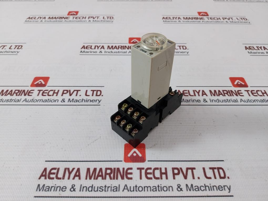 Omron H3Y-4 Timer Module With Base 0-30 Sec 24Vdc 3A 09780N Kh-rs-14