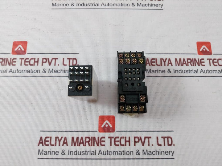 Omron H3Y-4 Timer Module With Base 0-30 Sec 24Vdc 3A 09780N Kh-rs-14