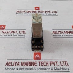 Omron H3Y-4 Timer Module With Base 24Vdc 07190N / Kh-rs-14 0–60 Sec