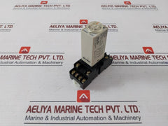 Omron H3Y-4 Timer Module With Base 24Vdc 07190N / Kh-rs-14 0–60 Sec