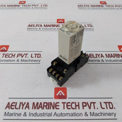 Omron H3Y-4 Timer Module With Base 24Vdc 07190N / Kh-rs-14 0–60 Sec
