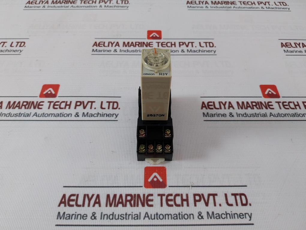 Omron H3Y-4 Timer Module With Base 24Vdc 25370N / Kh-rs-14