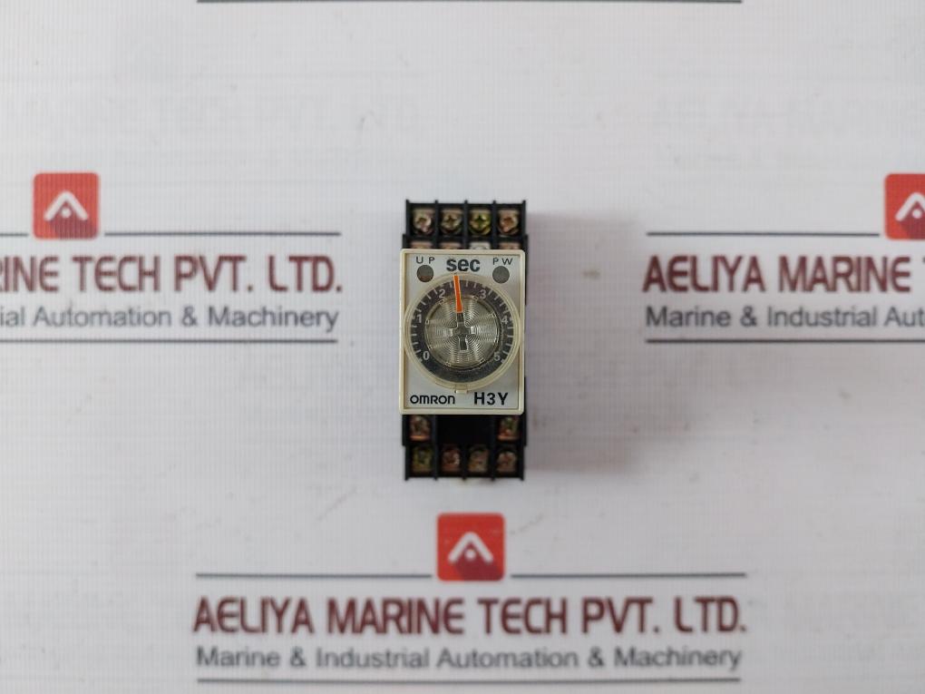 Omron H3Y-4 Timer Module With Base 24Vdc 25370N / Kh-rs-14