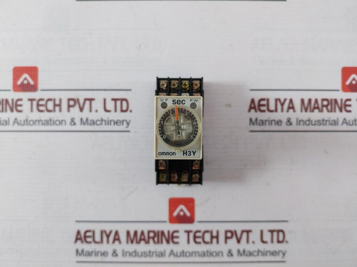 Omron H3Y-4 Timer Module With Base 24Vdc 25370N / Kh-rs-14