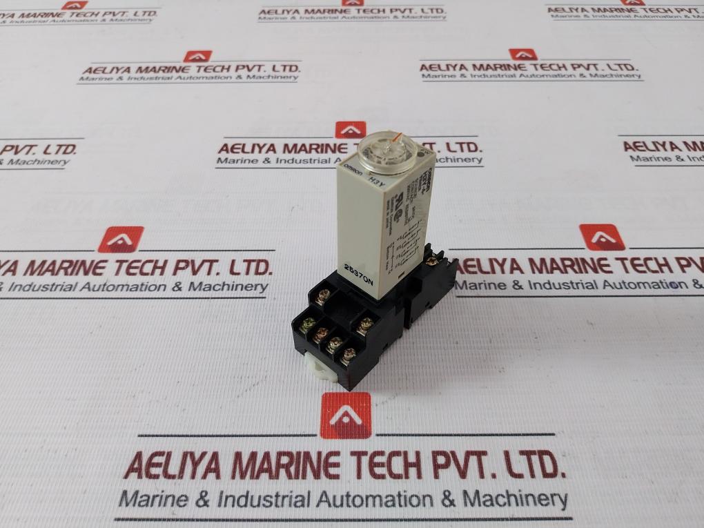 Omron H3Y-4 Timer Module With Base 24Vdc 25370N / Kh-rs-14