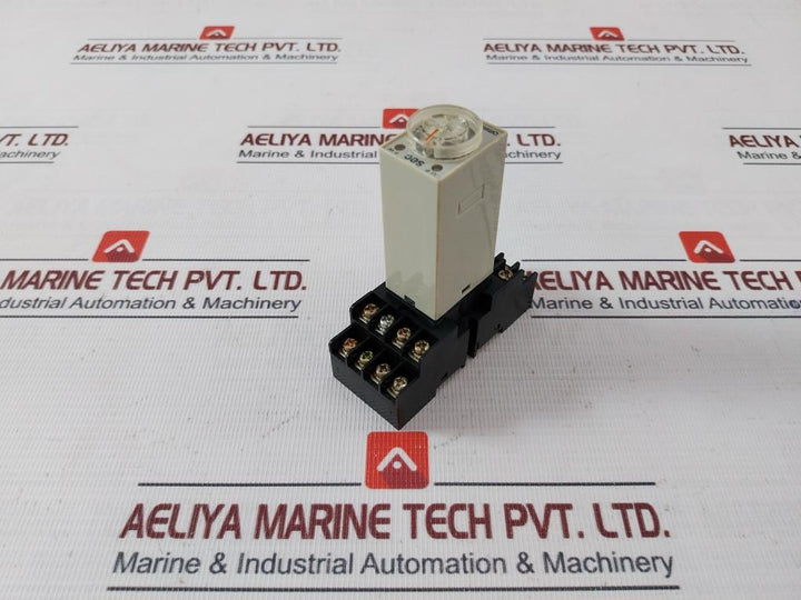 Omron H3Y-4 Timer Module With Base 24Vdc 25370N / Kh-rs-14
