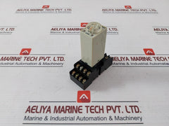Omron H3Y-4 Timer Module With Base 24Vdc 25370N / Kh-rs-14