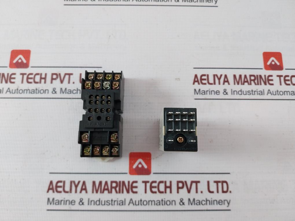Omron H3Y-4 Timer Module With Base 24Vdc 25370N / Kh-rs-14