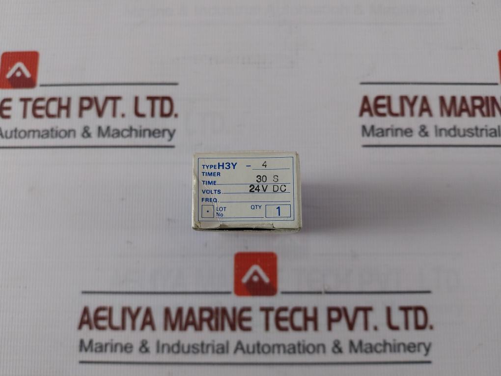 Omron H3Y-4 Timer Relay 30 Sec 24V Dc 3A 250Vac 1Ss-1-000-006 08240N
