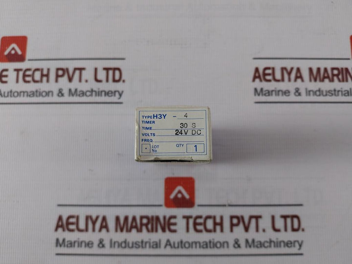 Omron H3Y-4 Timer Relay 30 Sec 24V Dc 3A 250Vac 1Ss-1-000-006 08240N