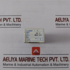 Omron H3Y-4 Timer Relay 30 Sec 24V Dc 3A 250Vac 1Ss-1-000-006 08240N