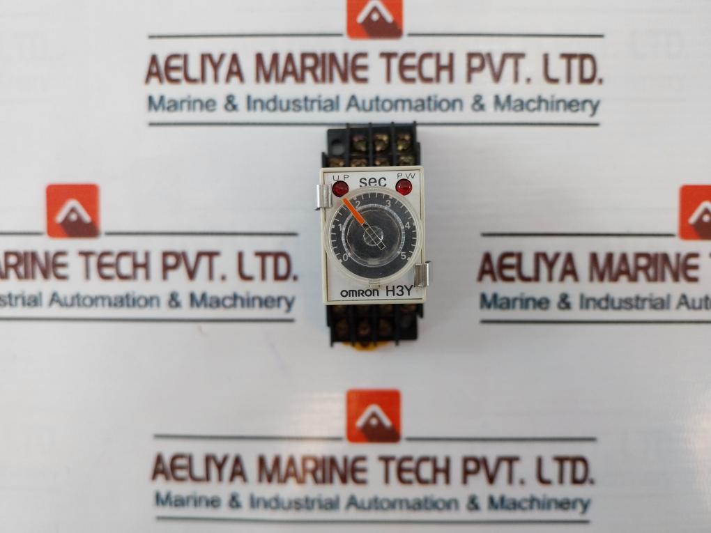 Omron H3Y-4 Timer With Base 0 – 5 Sec