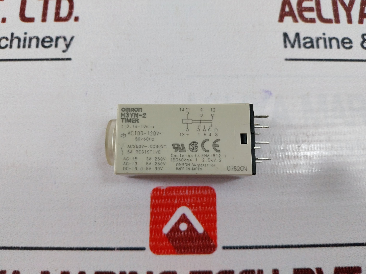 Omron H3Yn-2 Timer Relay 0.1S-10 Min